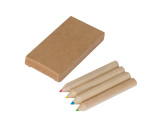 Set bestehend aus 4 Holzbuntstiften